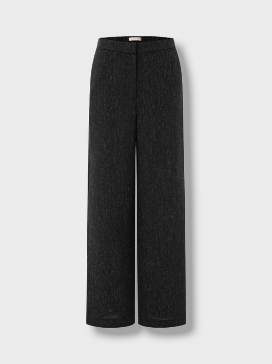 Black Straight Leg Trousers